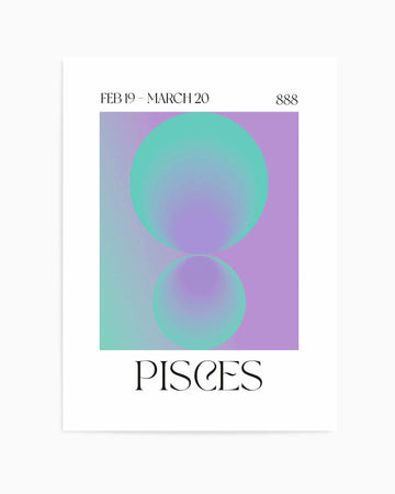 Pisces by Valeria Castillo | Art Print from Olive et Oriel where you can shop wallpaper and artworks online