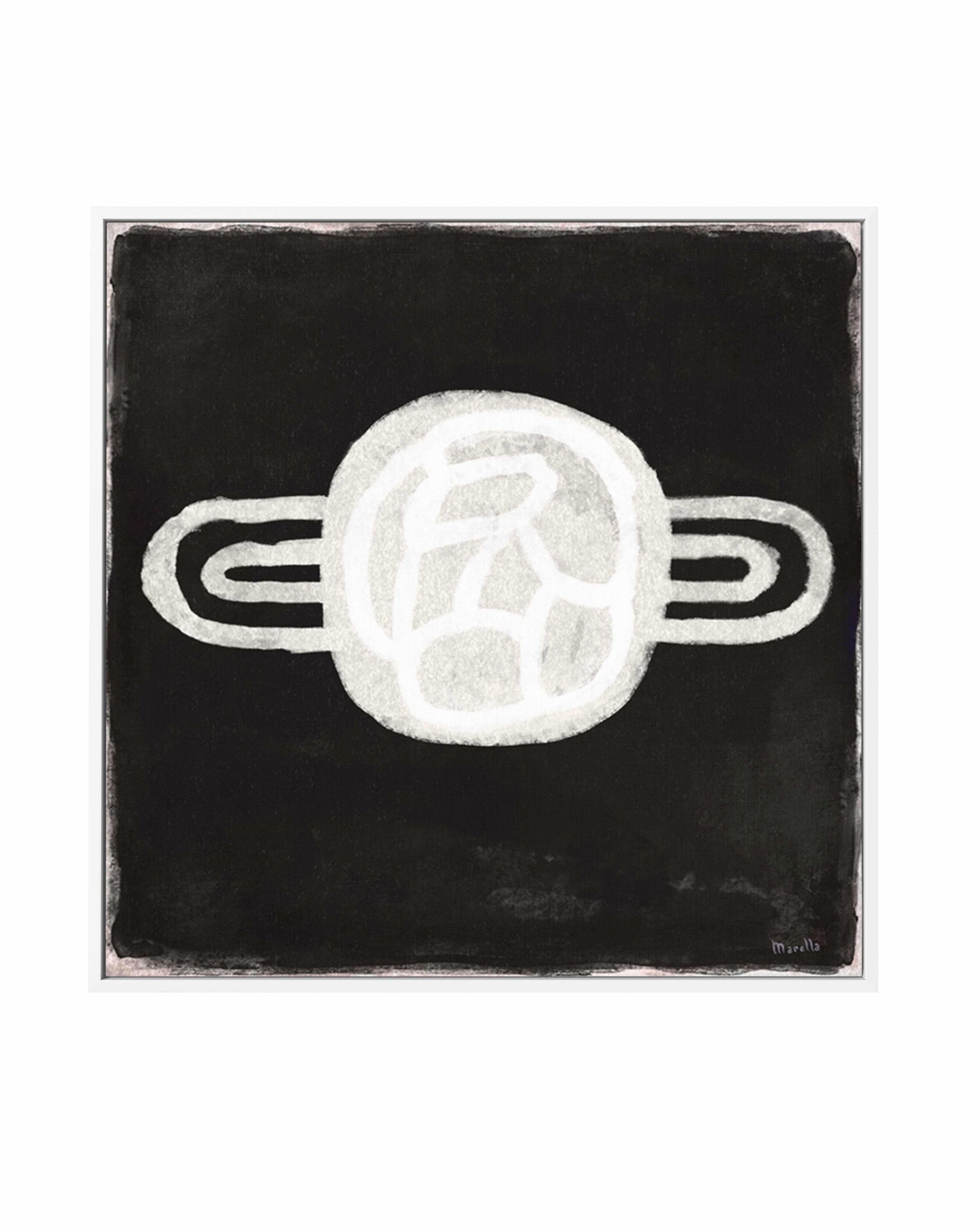 Planet B by Marco Marella | Framed Canvas Art Print from Olive et Oriel where you can shop wallpaper and artworks online