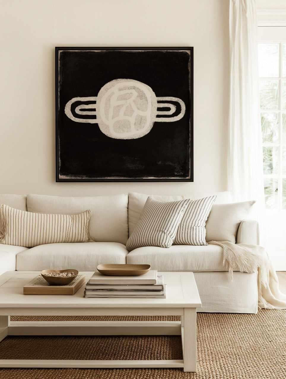 Planet B by Marco Marella | Framed Canvas Art Print from Olive et Oriel where you can shop wallpaper and artworks online
