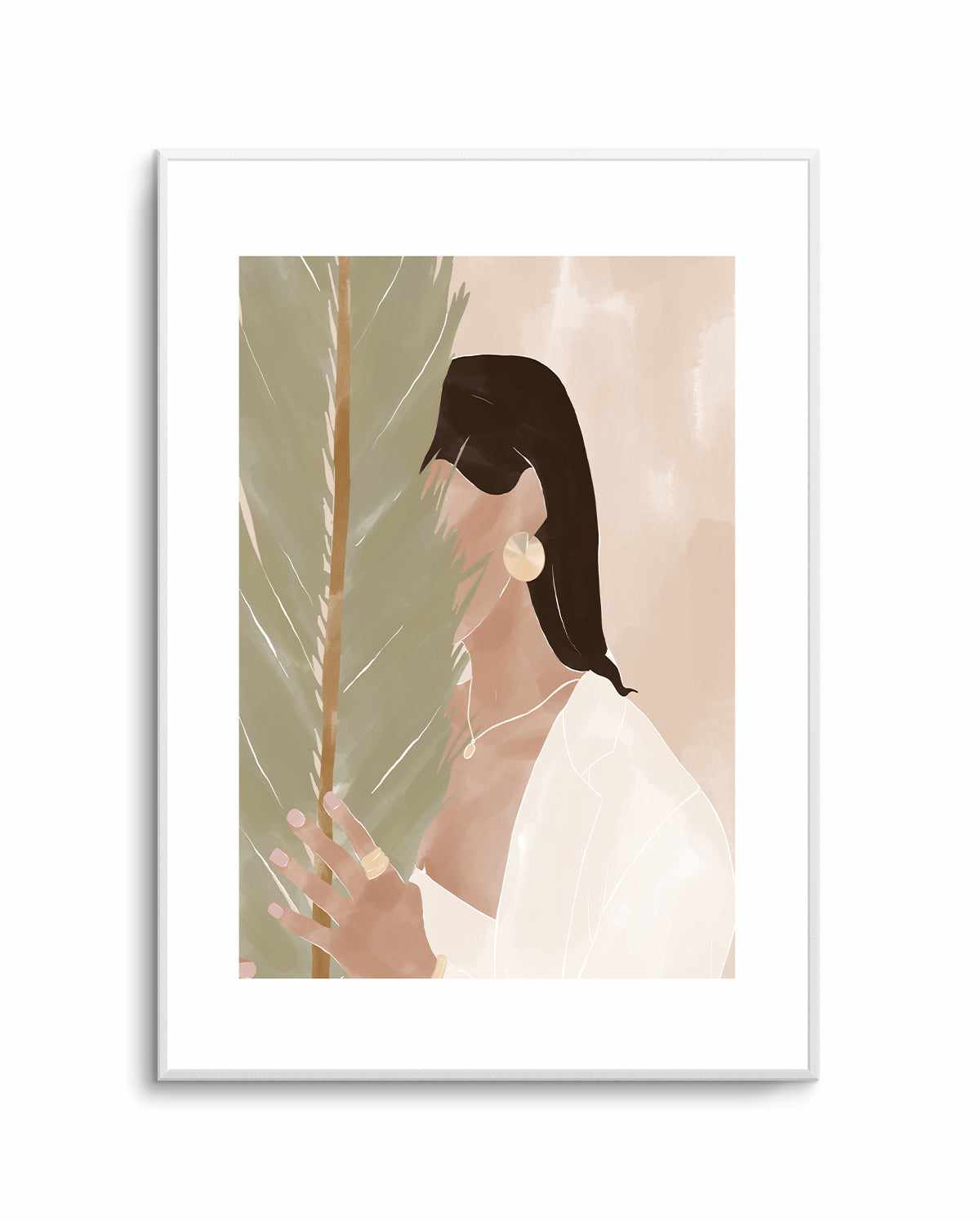 Plant Girl By Ivy Green | Art Print