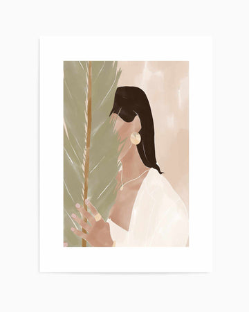 Plant Girl By Ivy Green | Art Print from Olive et Oriel where you can shop wallpaper and artworks online