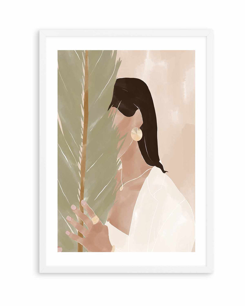 Plant Girl By Ivy Green | Art Print