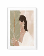 Plant Girl By Ivy Green | Framed Canvas Art Print