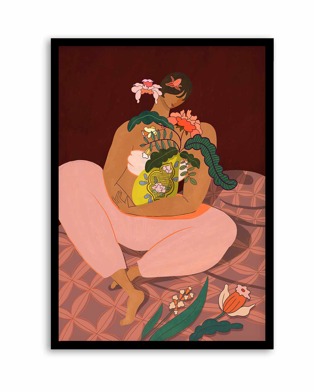 Plant Lover by Arty Guava | Art Print from Olive et Oriel where you can shop wallpaper and artworks online