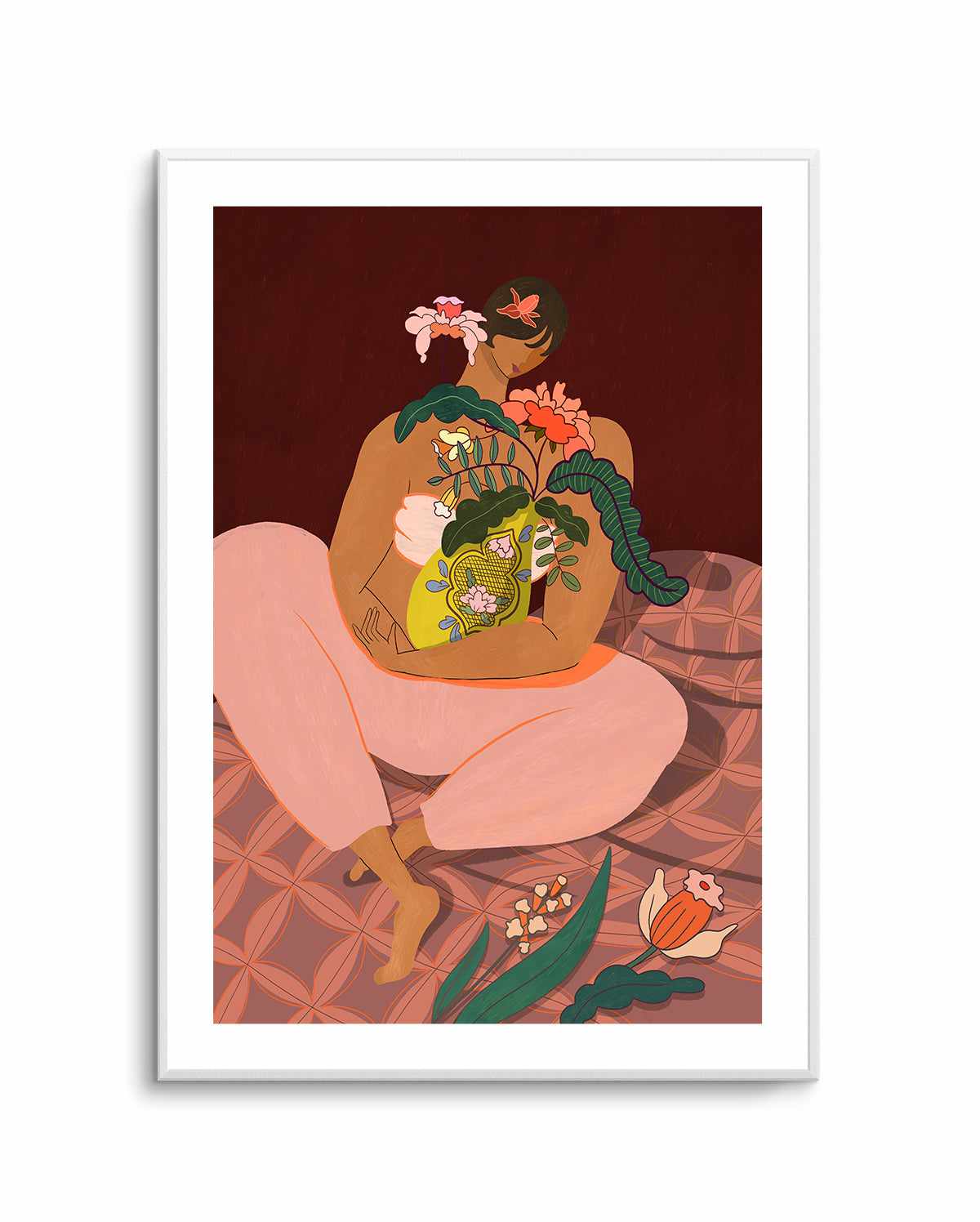 Plant Lover by Arty Guava | Art Print from Olive et Oriel where you can shop wallpaper and artworks online
