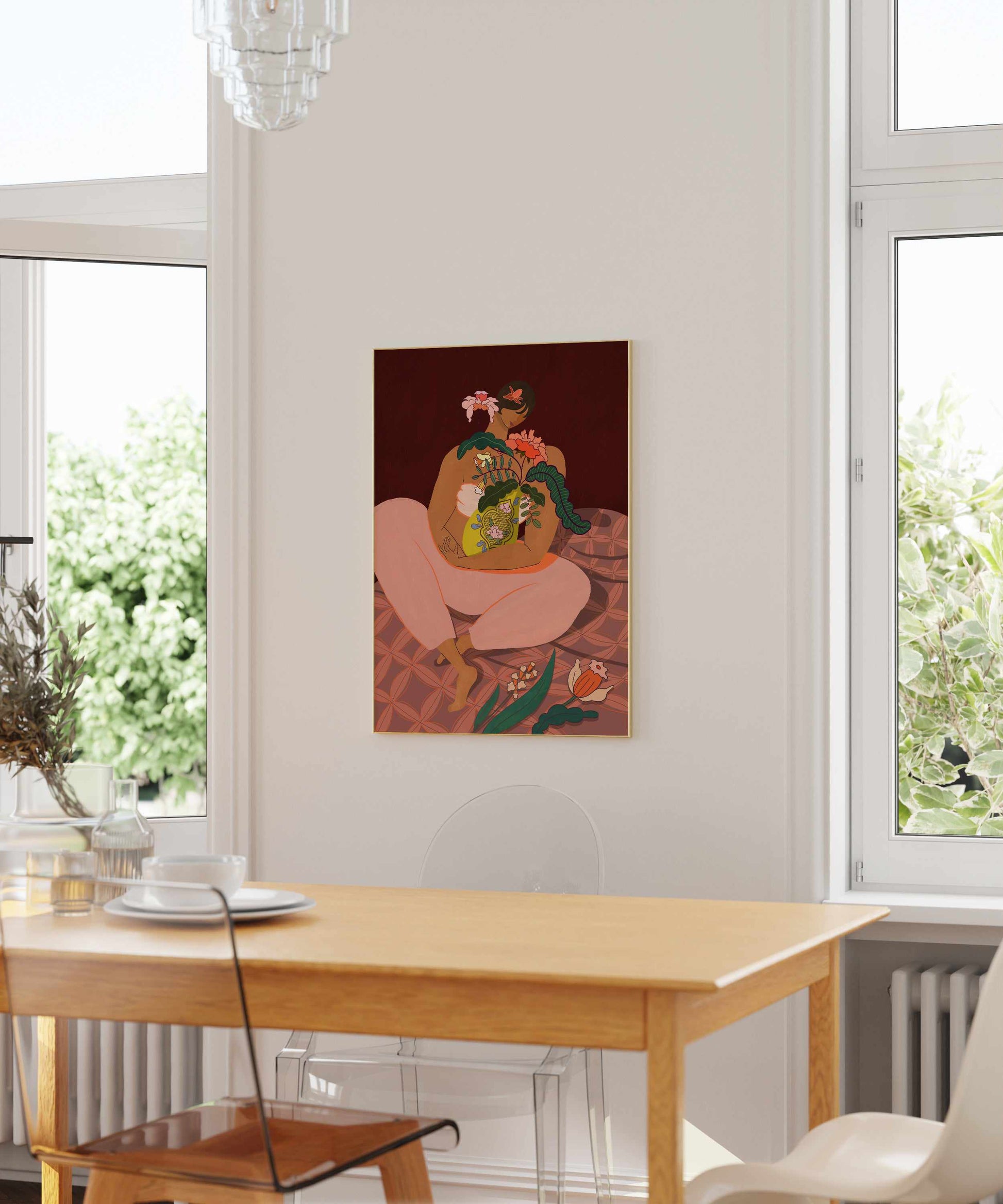 Plant Lover by Arty Guava | Art Print from Olive et Oriel where you can shop wallpaper and artworks online