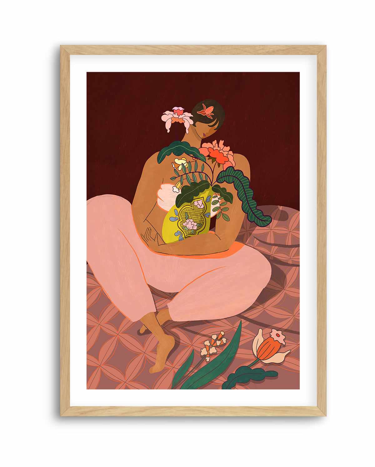 Plant Lover by Arty Guava | Art Print from Olive et Oriel where you can shop wallpaper and artworks online