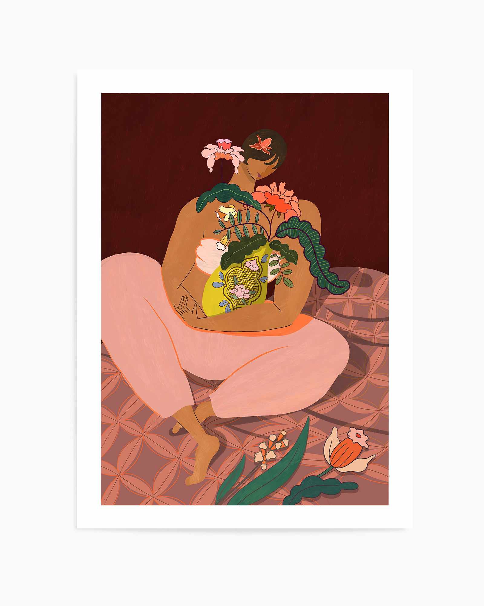 Plant Lover by Arty Guava | Art Print from Olive et Oriel where you can shop wallpaper and artworks online