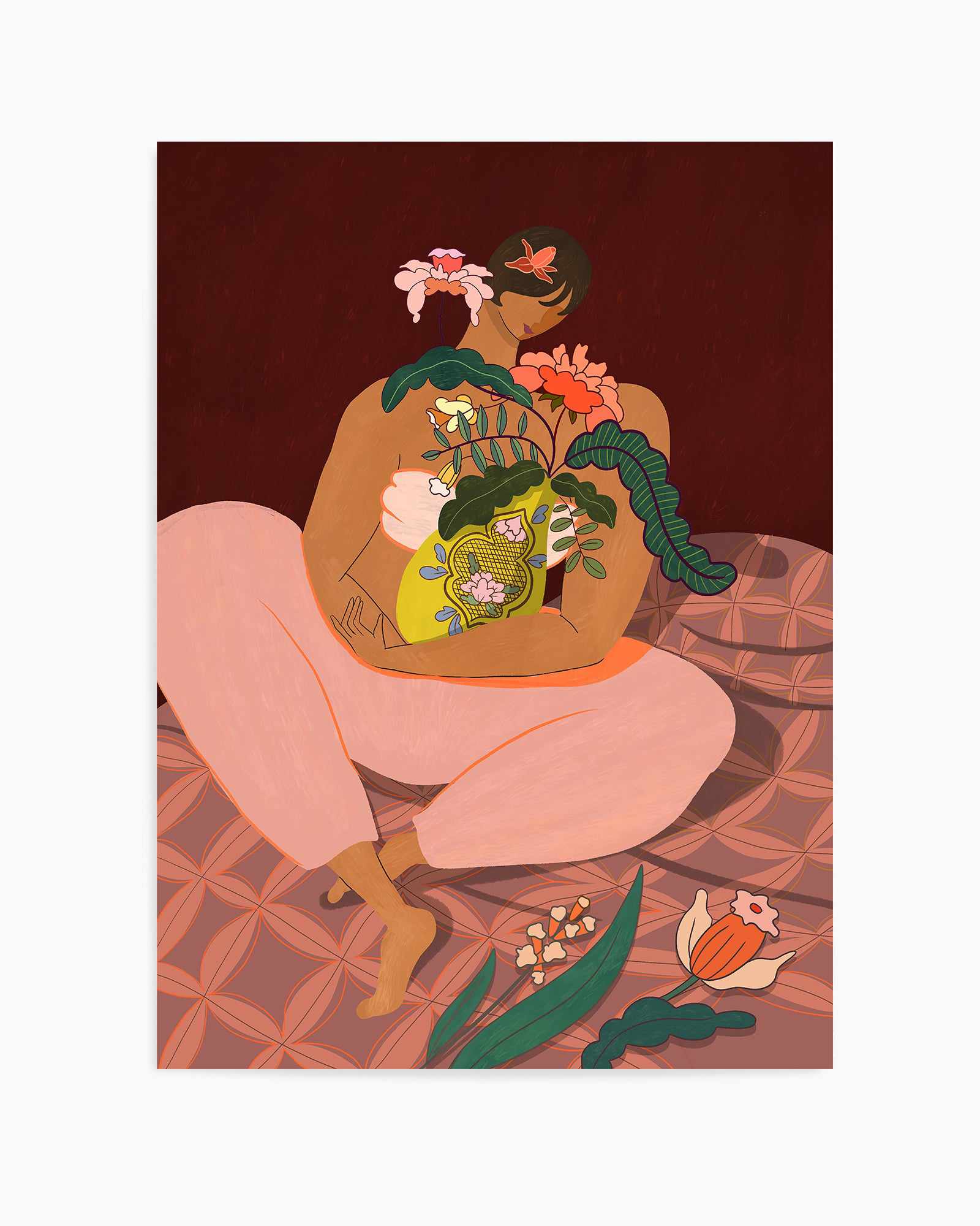 Plant Lover by Arty Guava | Art Print from Olive et Oriel where you can shop wallpaper and artworks online