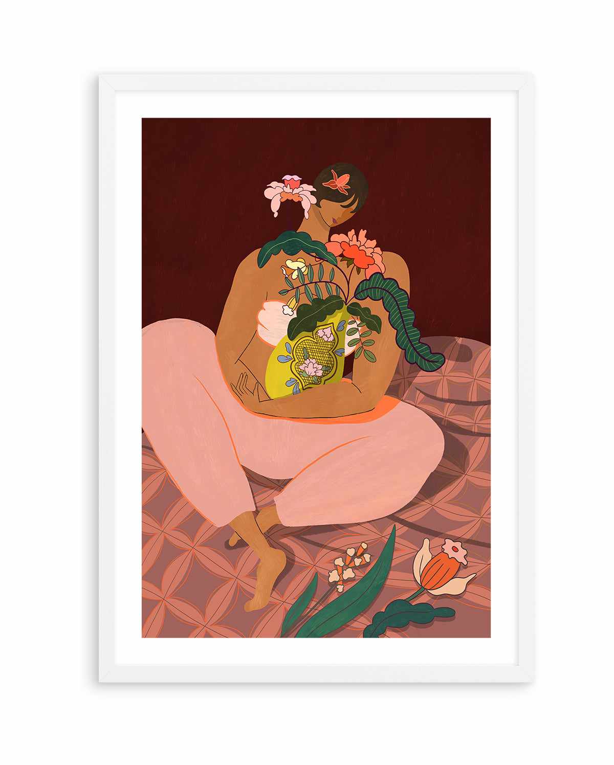 Plant Lover by Arty Guava | Art Print from Olive et Oriel where you can shop wallpaper and artworks online