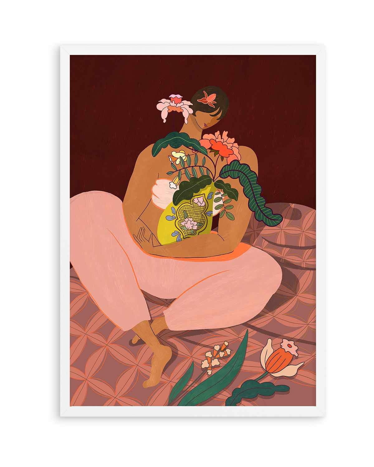 Plant Lover by Arty Guava | Art Print from Olive et Oriel where you can shop wallpaper and artworks online