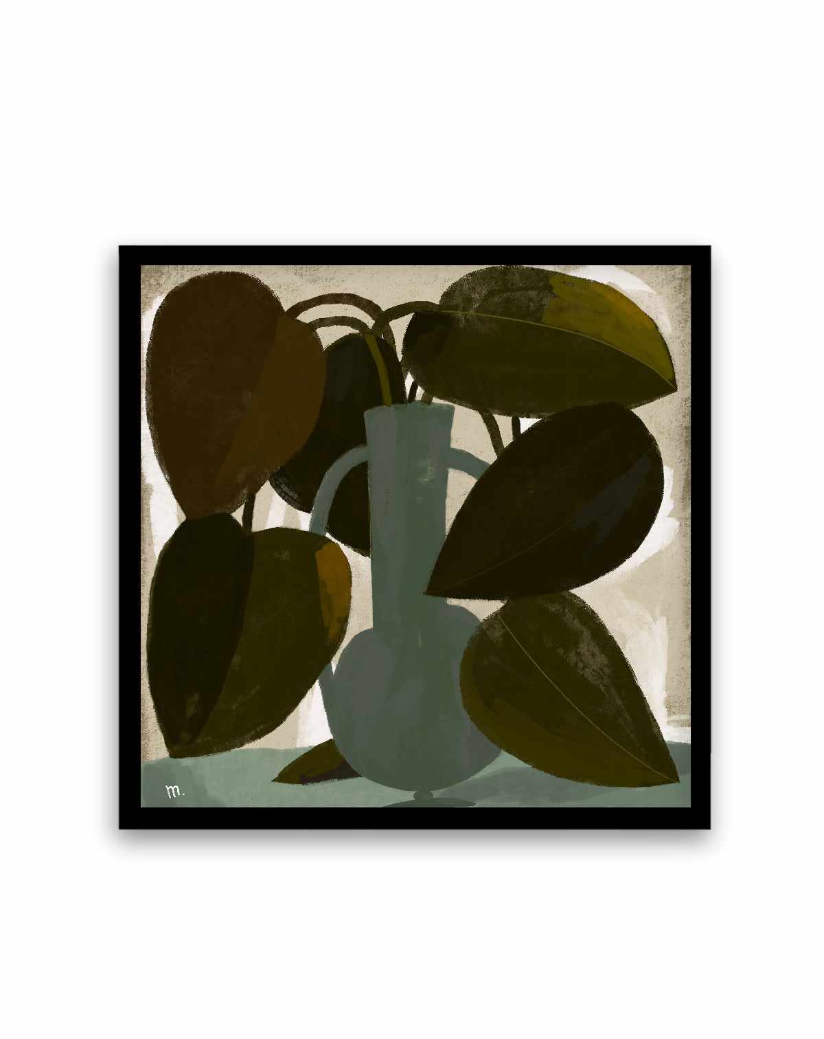 Plant With Green Vase by Marco Marella | Art Print