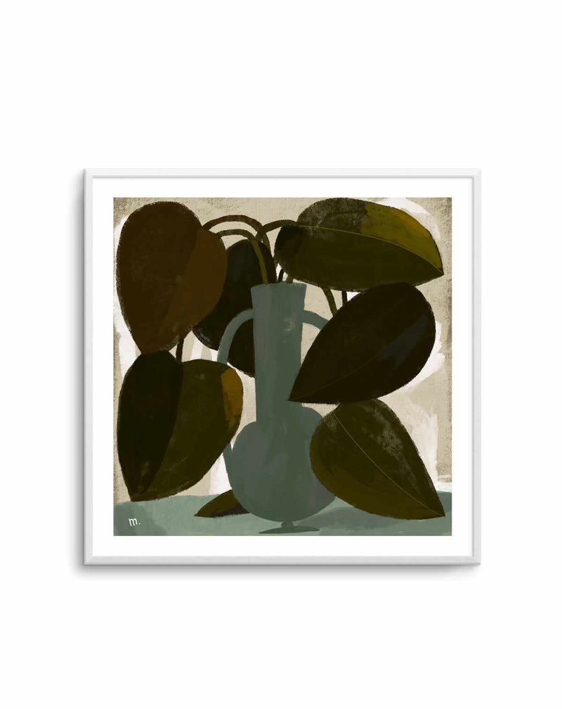 Plant With Green Vase by Marco Marella | Art Print