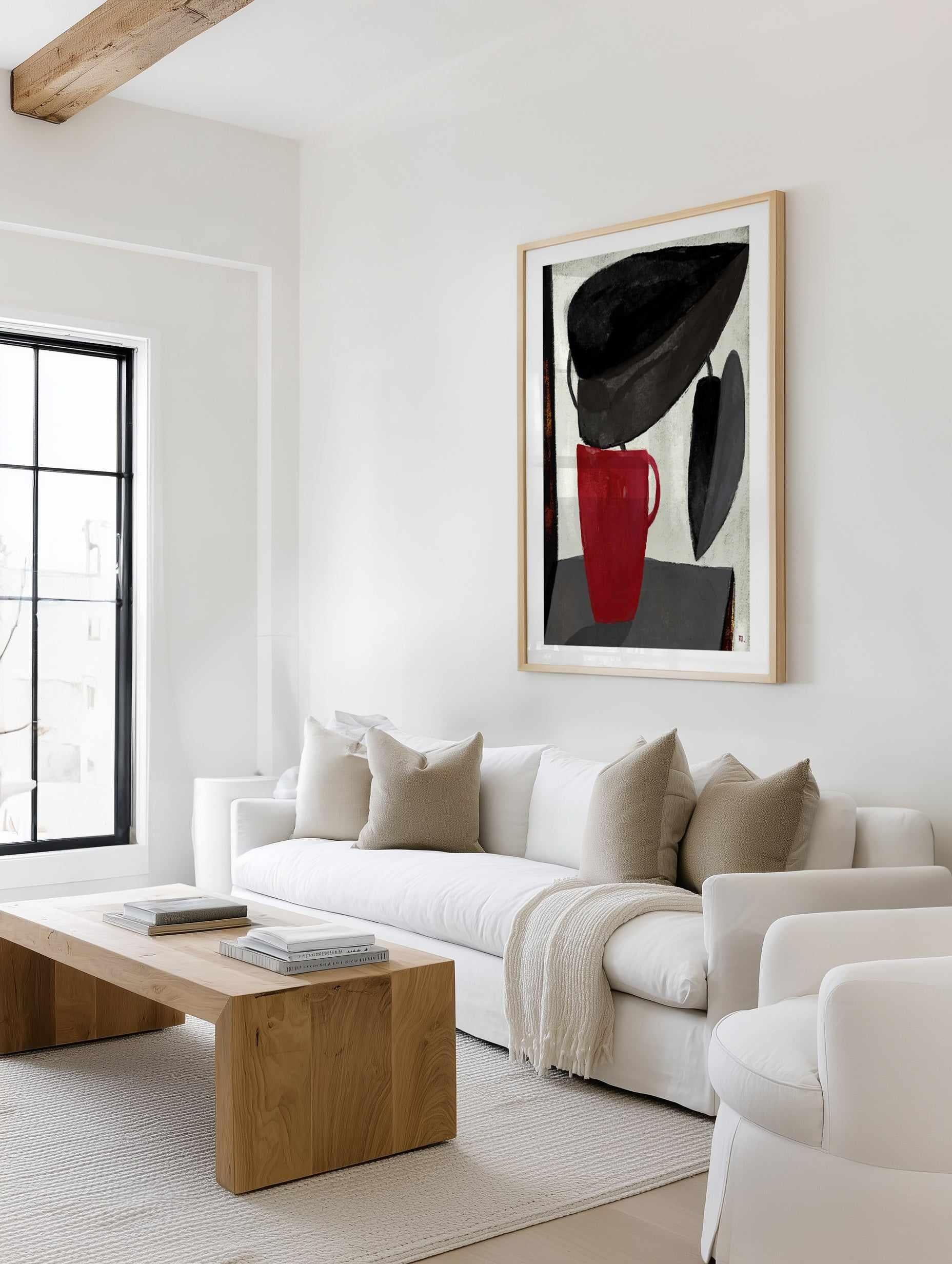 Plant With Two Leaves by Marco Marella | Art Print from Olive et Oriel where you can shop wallpaper and artworks online