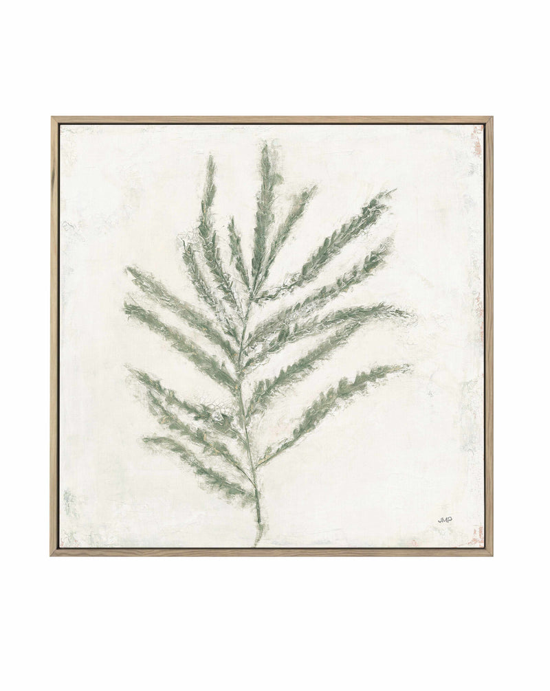 Plantlife I Green | Framed Canvas Art Print