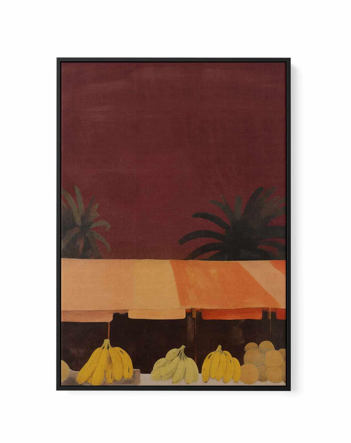 Plátanos | Framed Canvas Art Print from Olive et Oriel where you can shop wallpaper and artworks online
