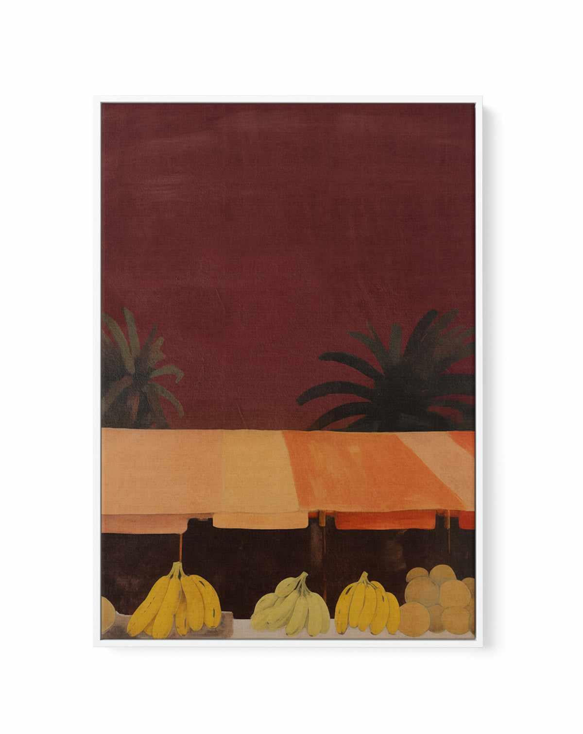 Plátanos | Framed Canvas Art Print from Olive et Oriel where you can shop wallpaper and artworks online