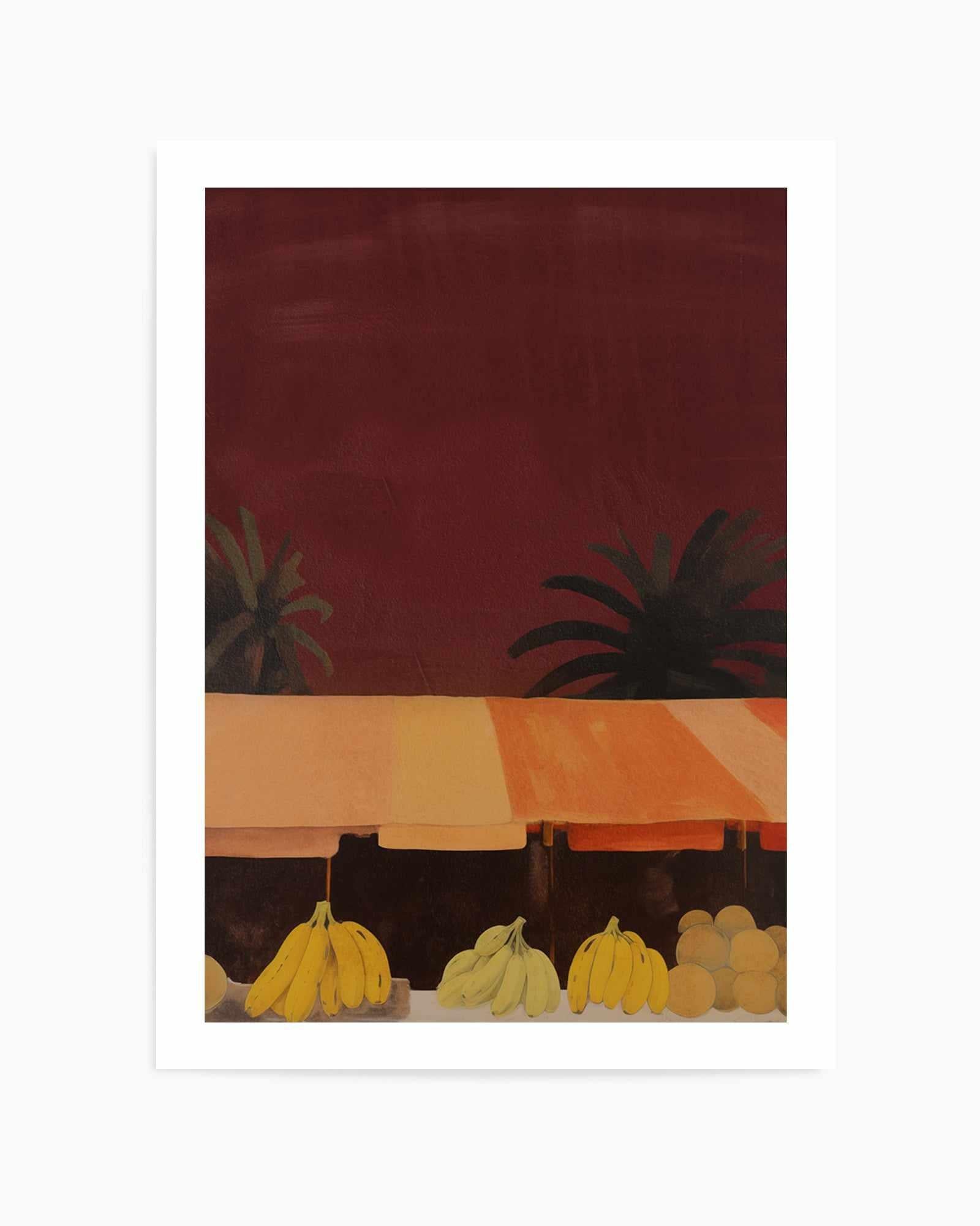 Plátanos | Art Print from Olive et Oriel where you can shop wallpaper and artworks online