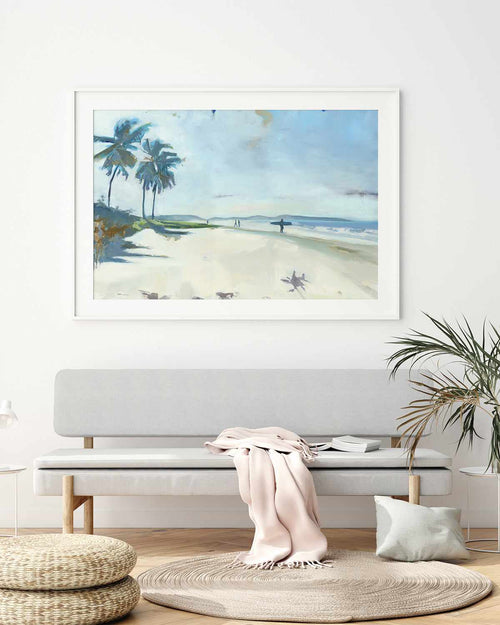 Playa Garza by Kathleen Broaderick Art Print