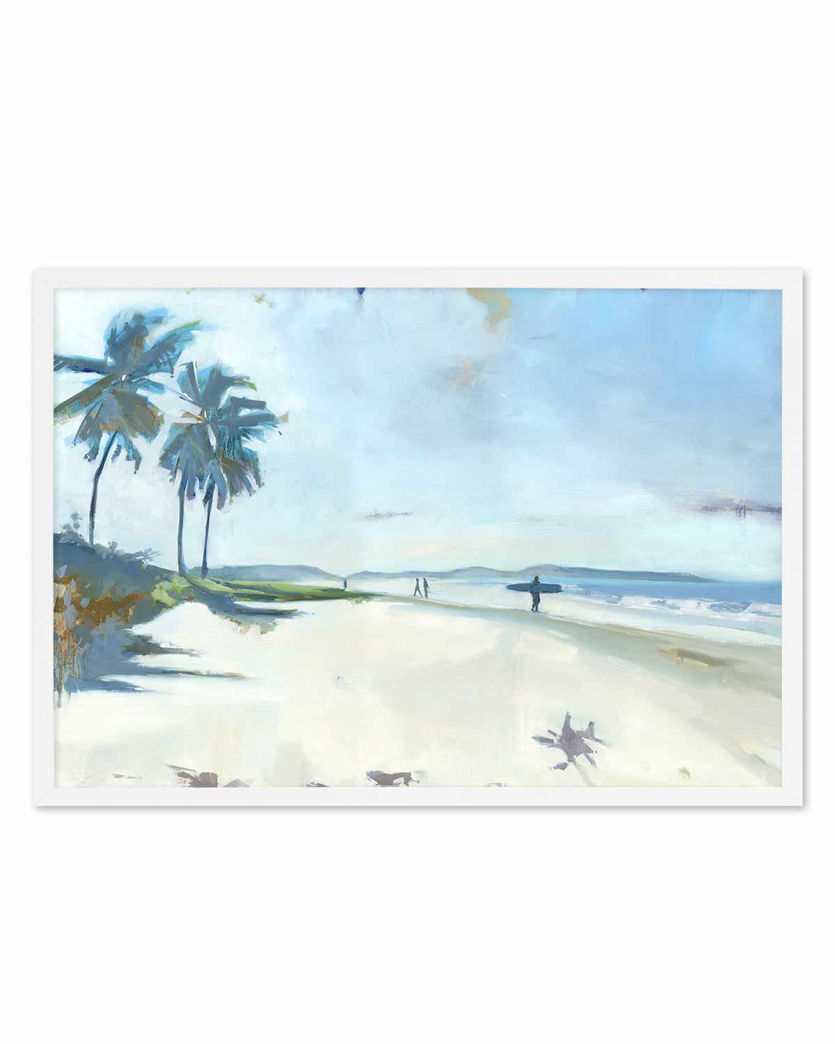 Playa Garza by Kathleen Broaderick Art Print