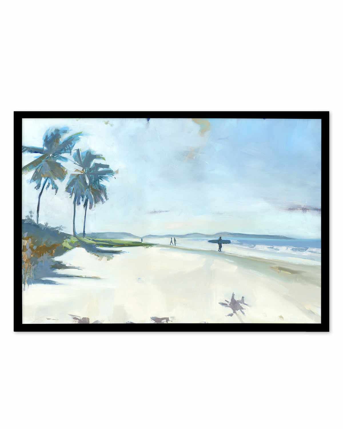 Playa Garza by Kathleen Broaderick Art Print