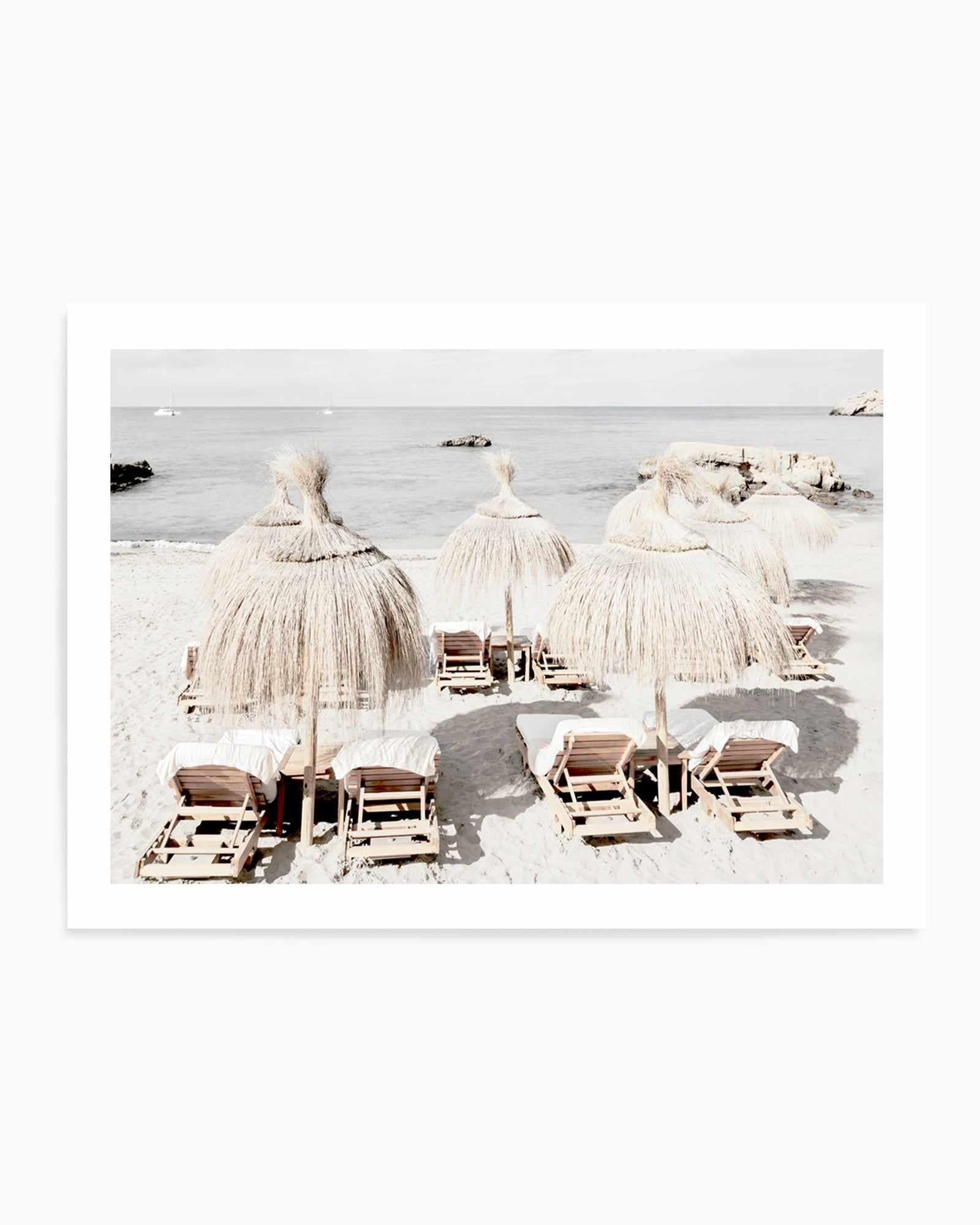 Playa Ibiza by Teigan Geercke | Art Print from Olive et Oriel where you can shop wallpaper and artworks online