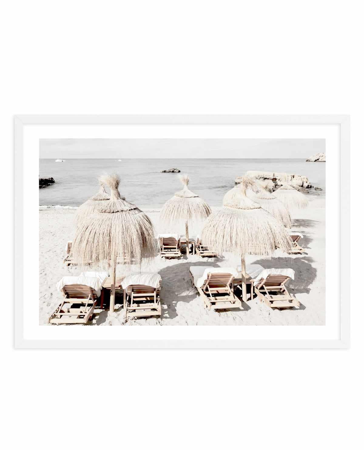 Playa Ibiza by Teigan Geercke | Art Print from Olive et Oriel where you can shop wallpaper and artworks online