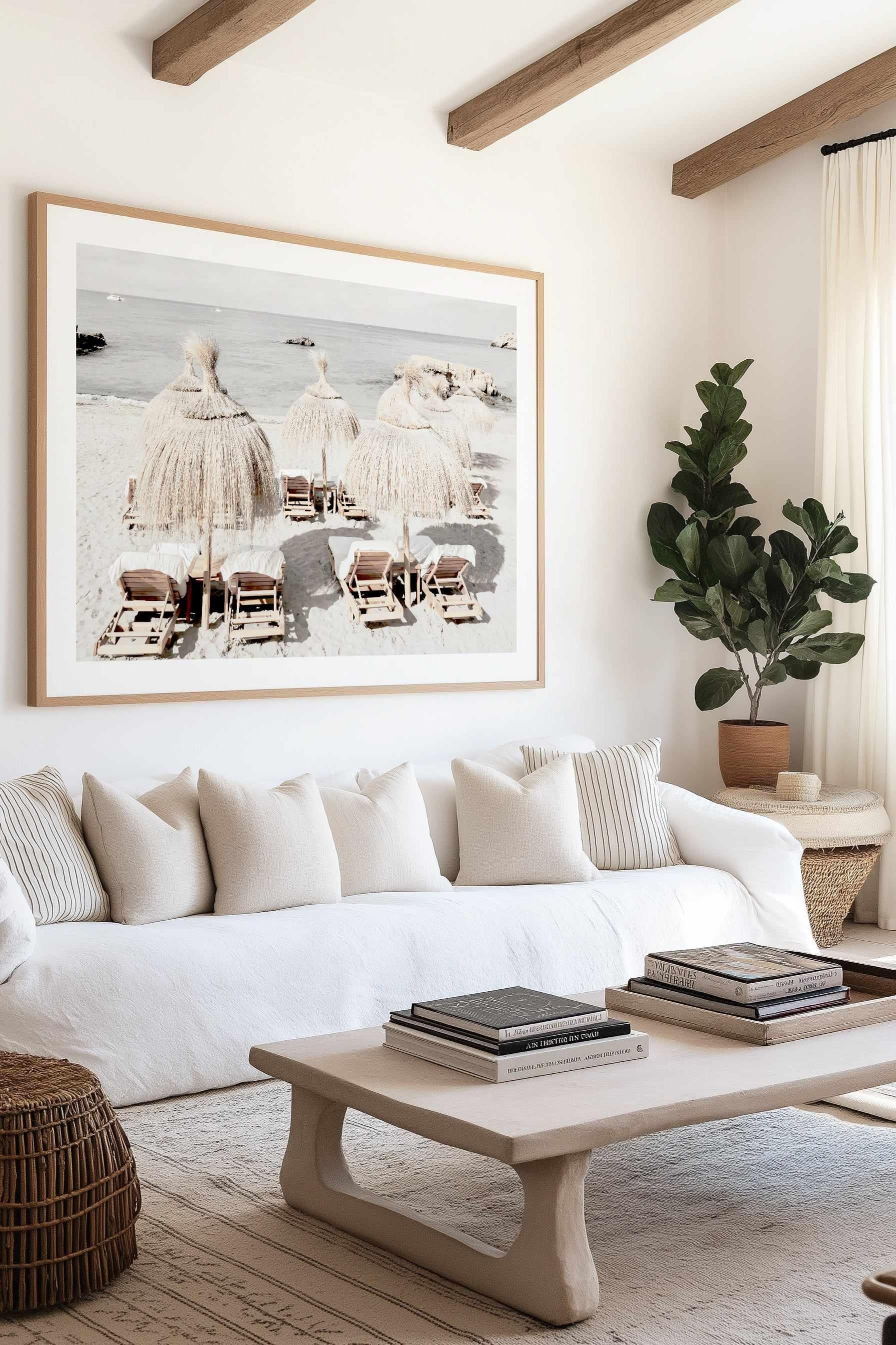 Playa Ibiza by Teigan Geercke | Art Print from Olive et Oriel where you can shop wallpaper and artworks online