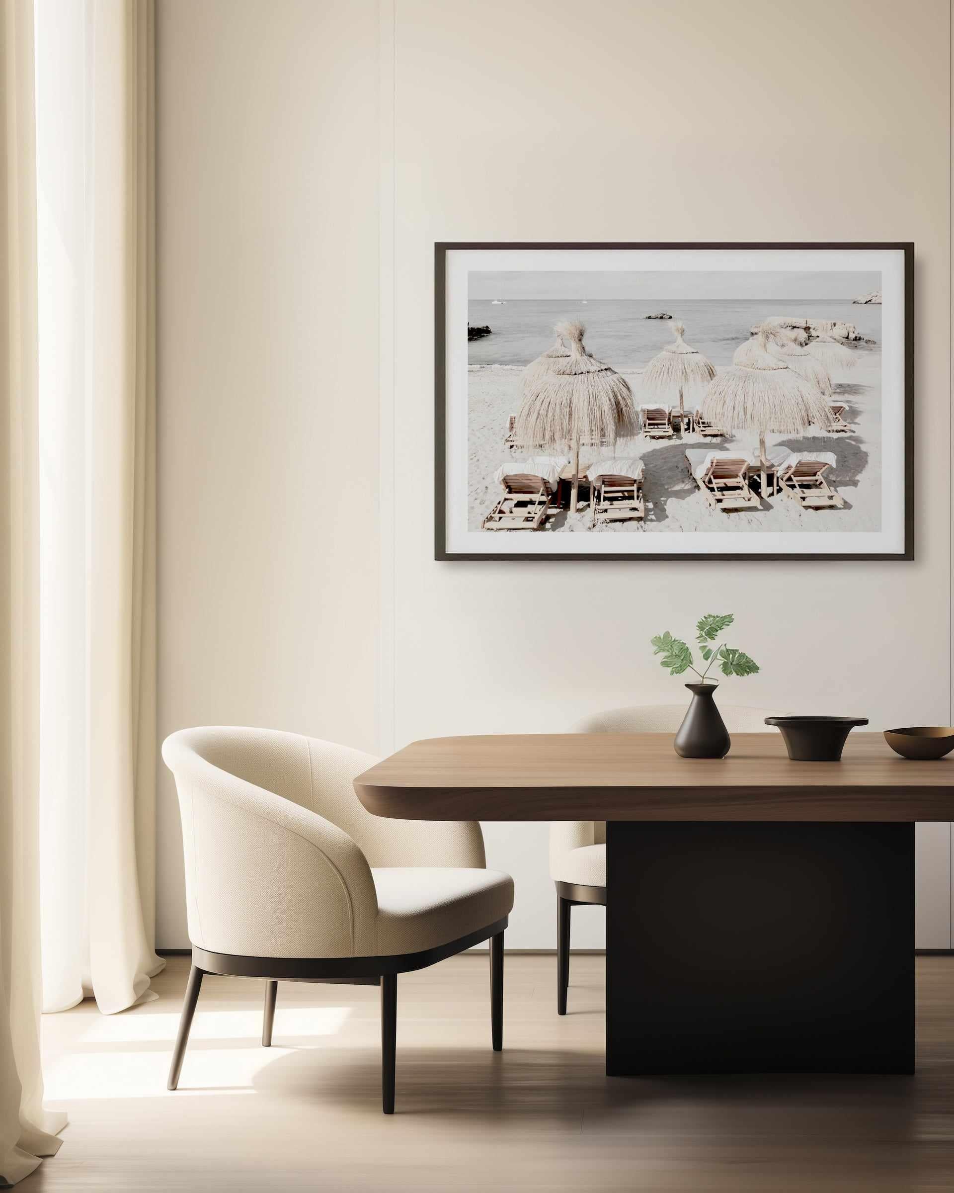 Playa Ibiza by Teigan Geercke | Art Print from Olive et Oriel where you can shop wallpaper and artworks online