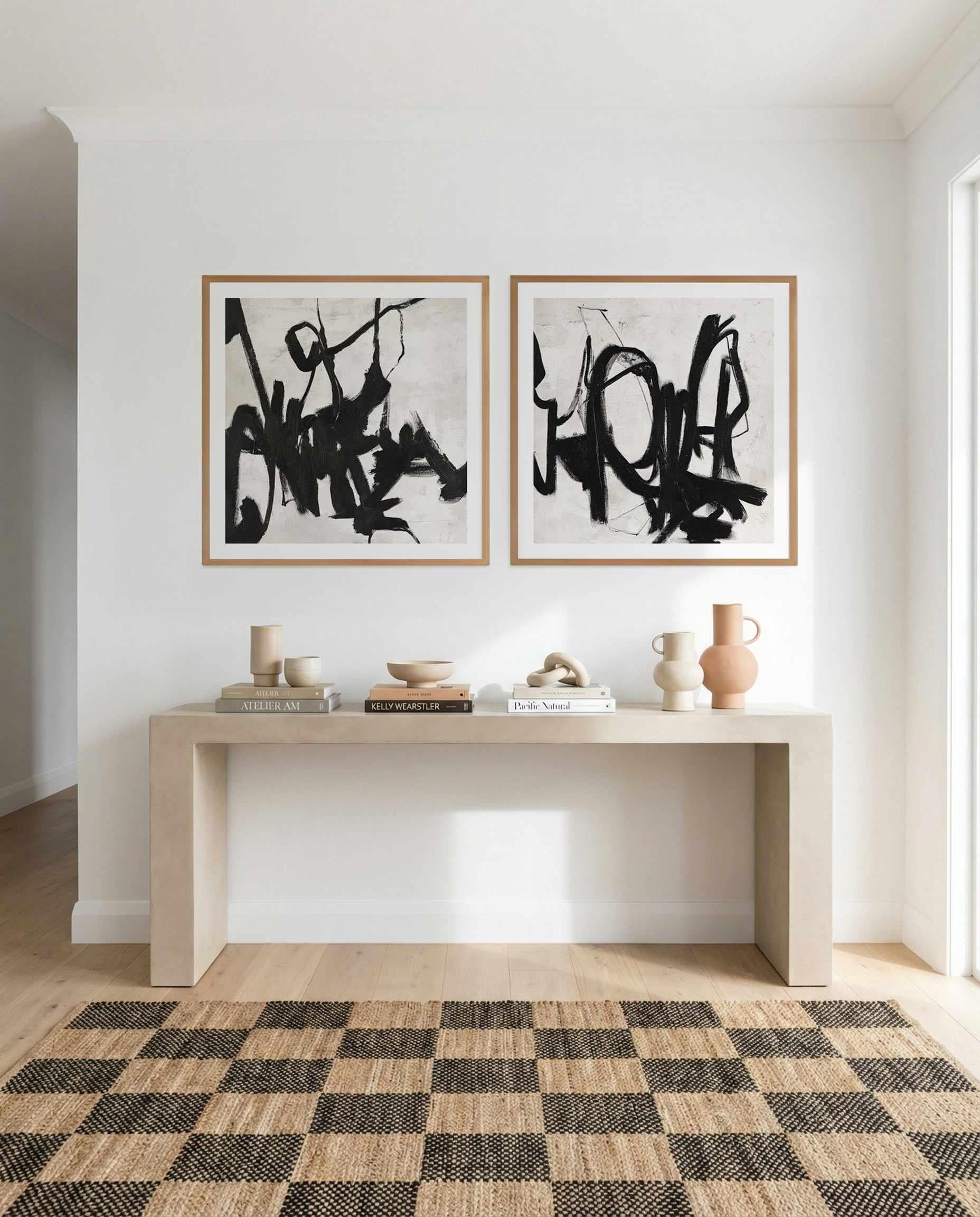 Playback I & II Art Print Set of 2 | Matching Wall Art from Olive et Oriel where you can shop wallpaper and artworks online