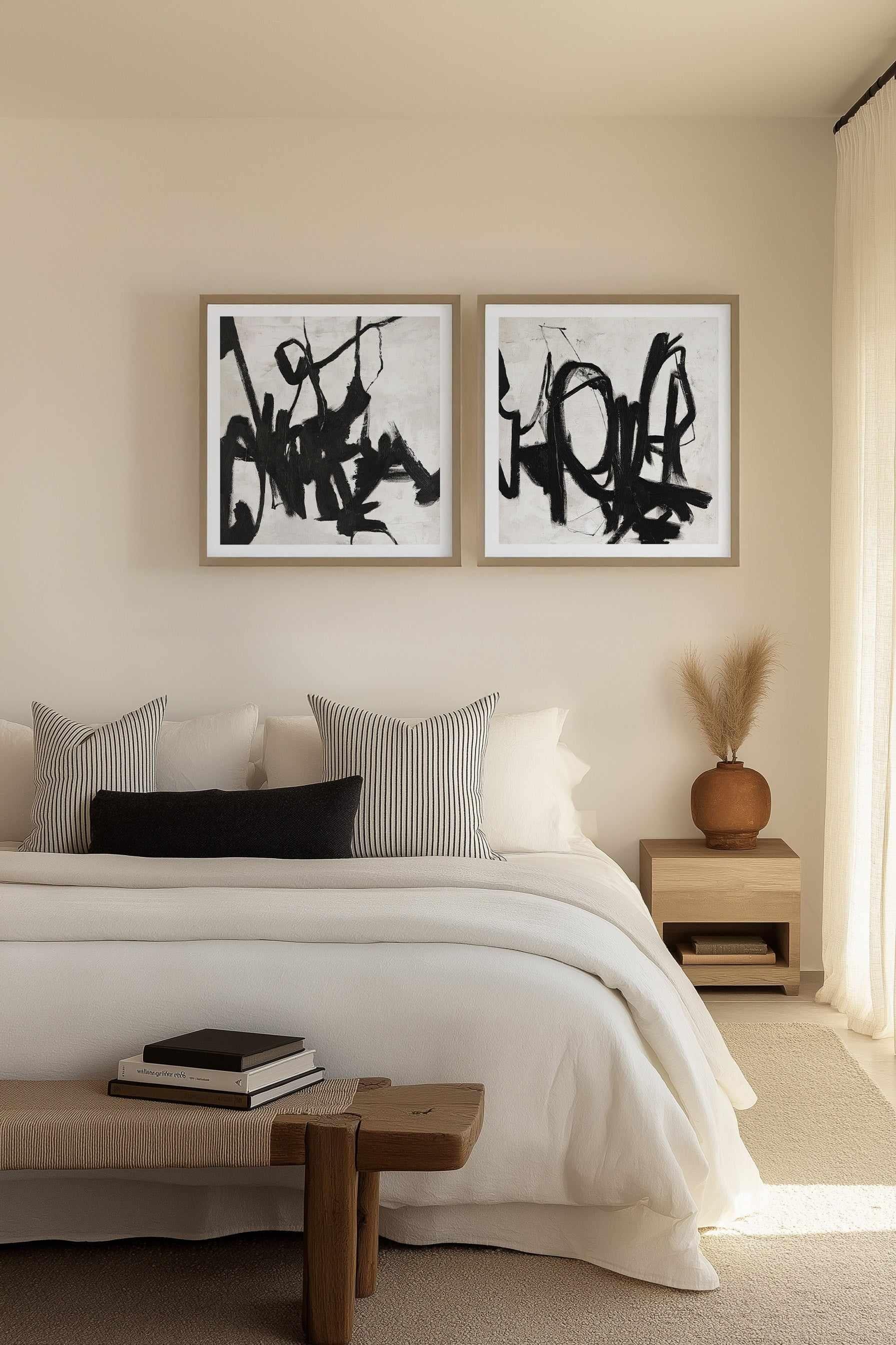 Playblack 2 by Design Fabrikken | Art Print from Olive et Oriel where you can shop wallpaper and artworks online