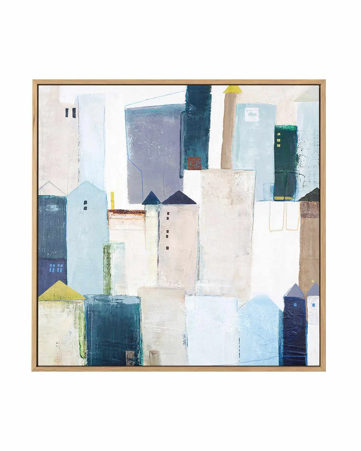 Playground I by Design Fabrikken | Framed Canvas Art Print from Olive et Oriel where you can shop wallpaper and artworks online