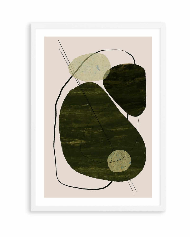 Playing Shapes No 7 By Treechild | Art Print