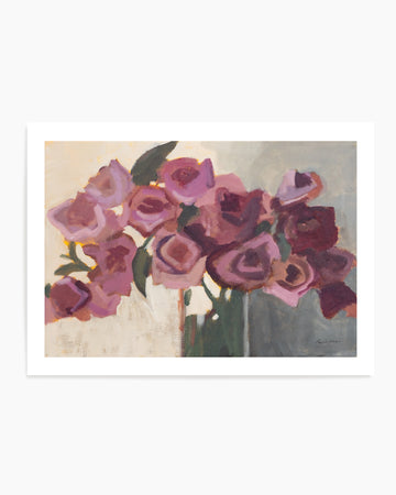 Plum Blooms | Art Print
