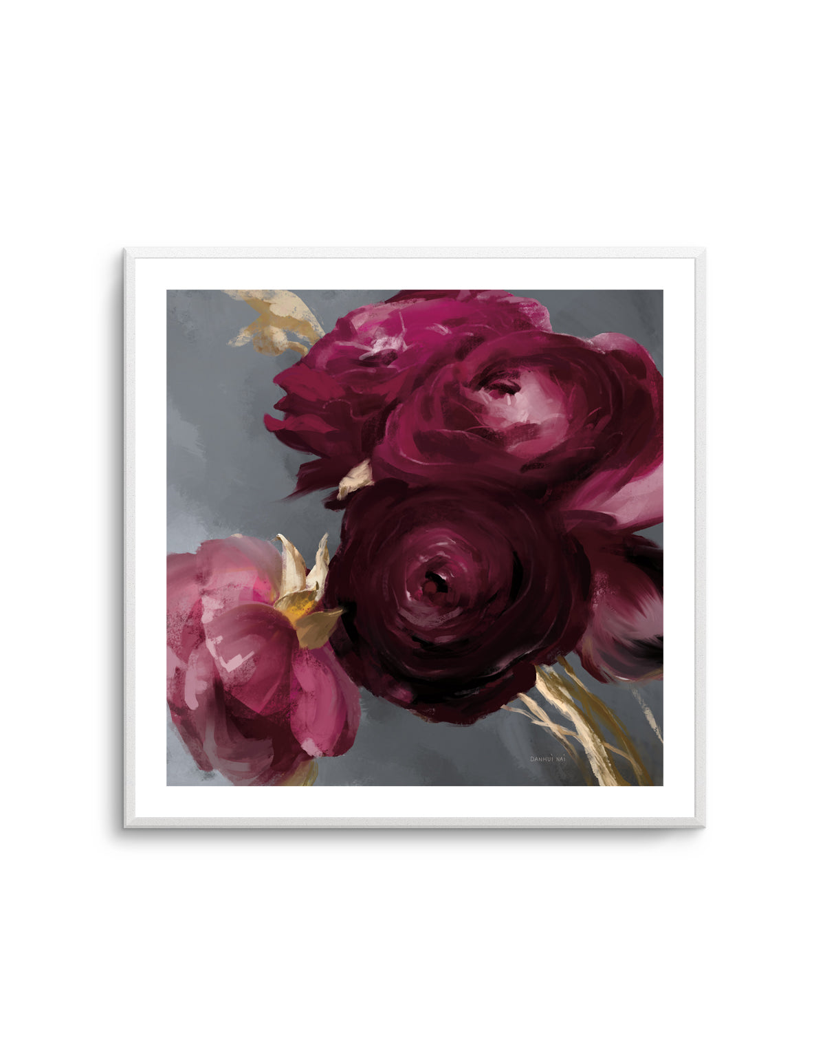 Plum Ranculus | Art Print