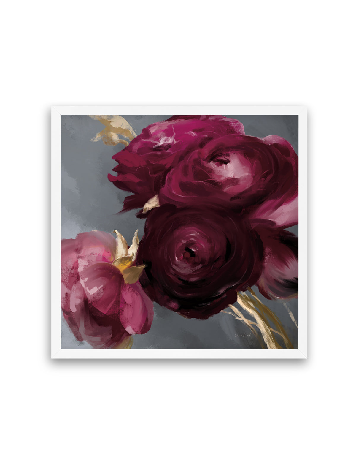 Plum Ranculus | Art Print