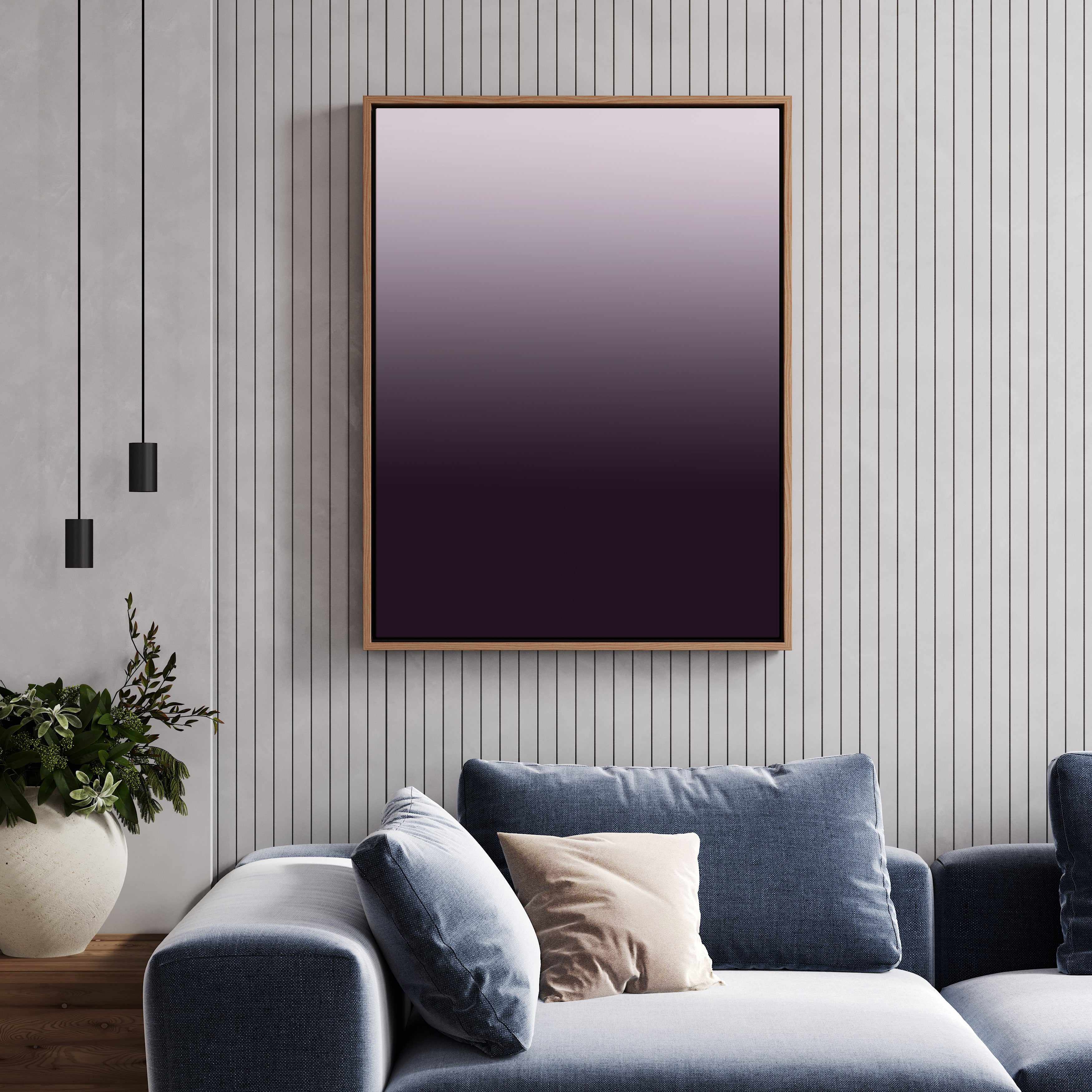 Plum - The Faded Collection | Framed Canvas Art Print from Olive et Oriel where you can shop wallpaper and artworks online