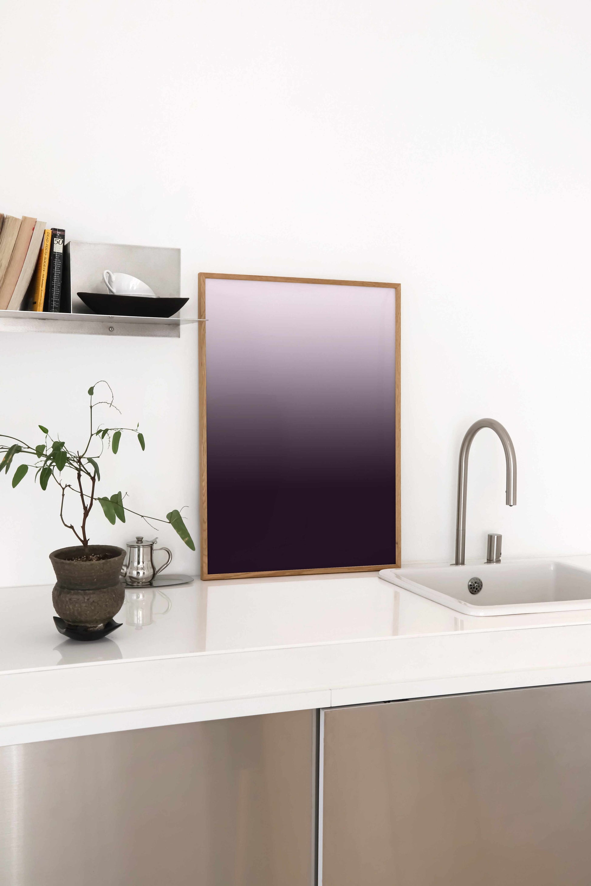 Plum - The Faded Collection | Art Print from Olive et Oriel where you can shop wallpaper and artworks online