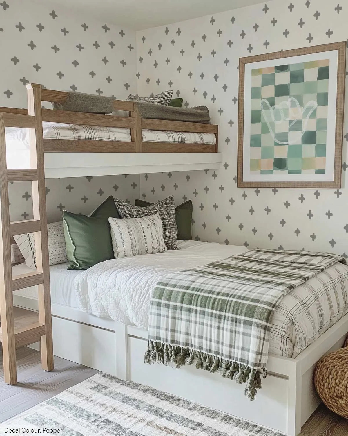 Plus Signs Decal Set from Olive et Oriel where you can shop wallpaper and artworks online