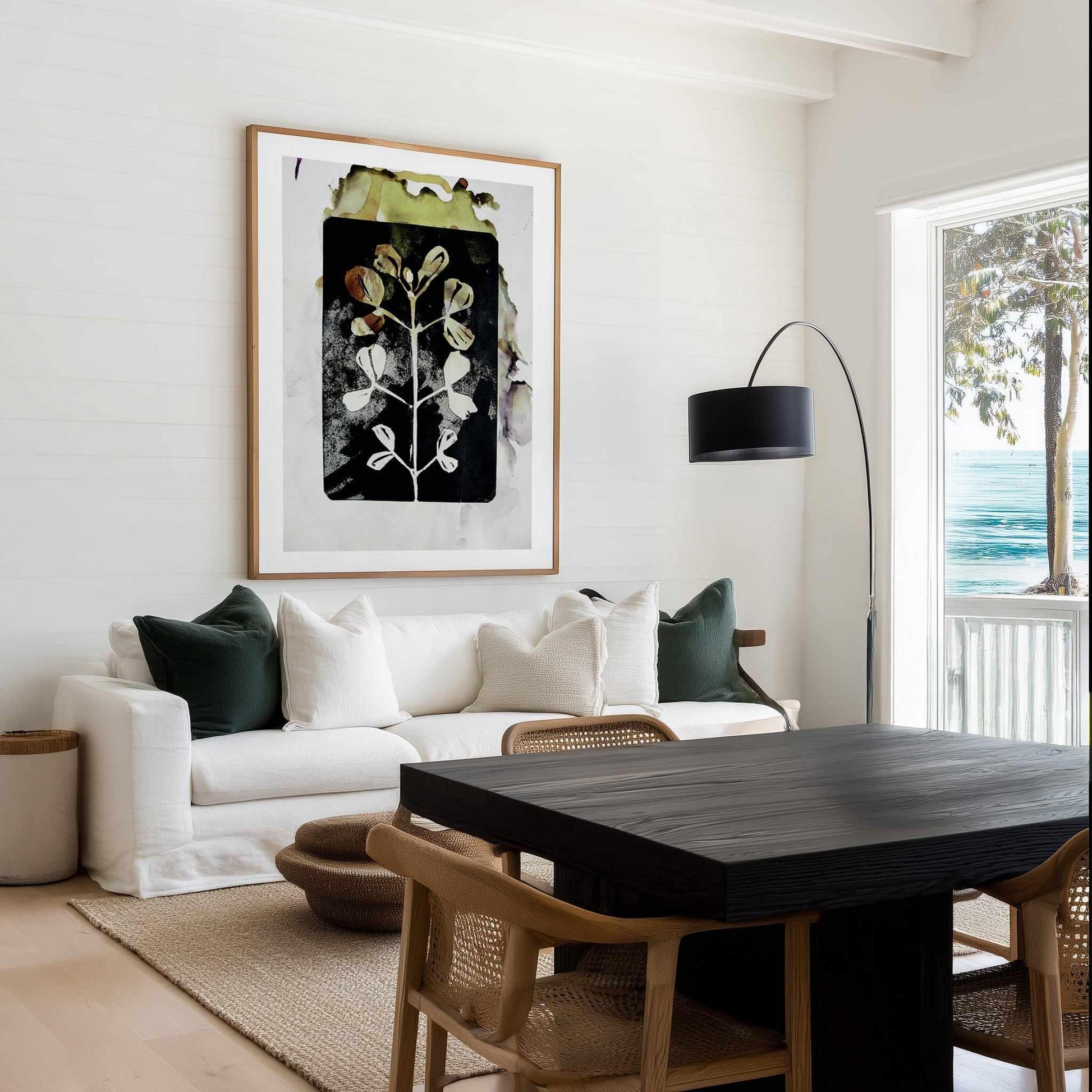 Poetic Botanicals by Doris Schmitz | Art Print from Olive et Oriel where you can shop wallpaper and artworks online