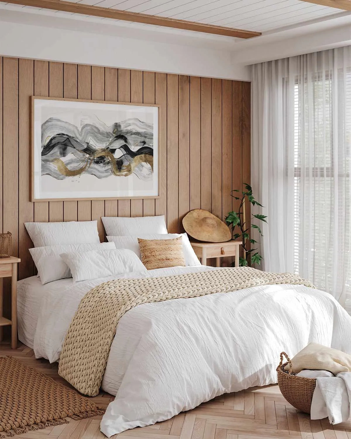 Poised II Art Print from Olive et Oriel where you can shop wallpaper and artworks online