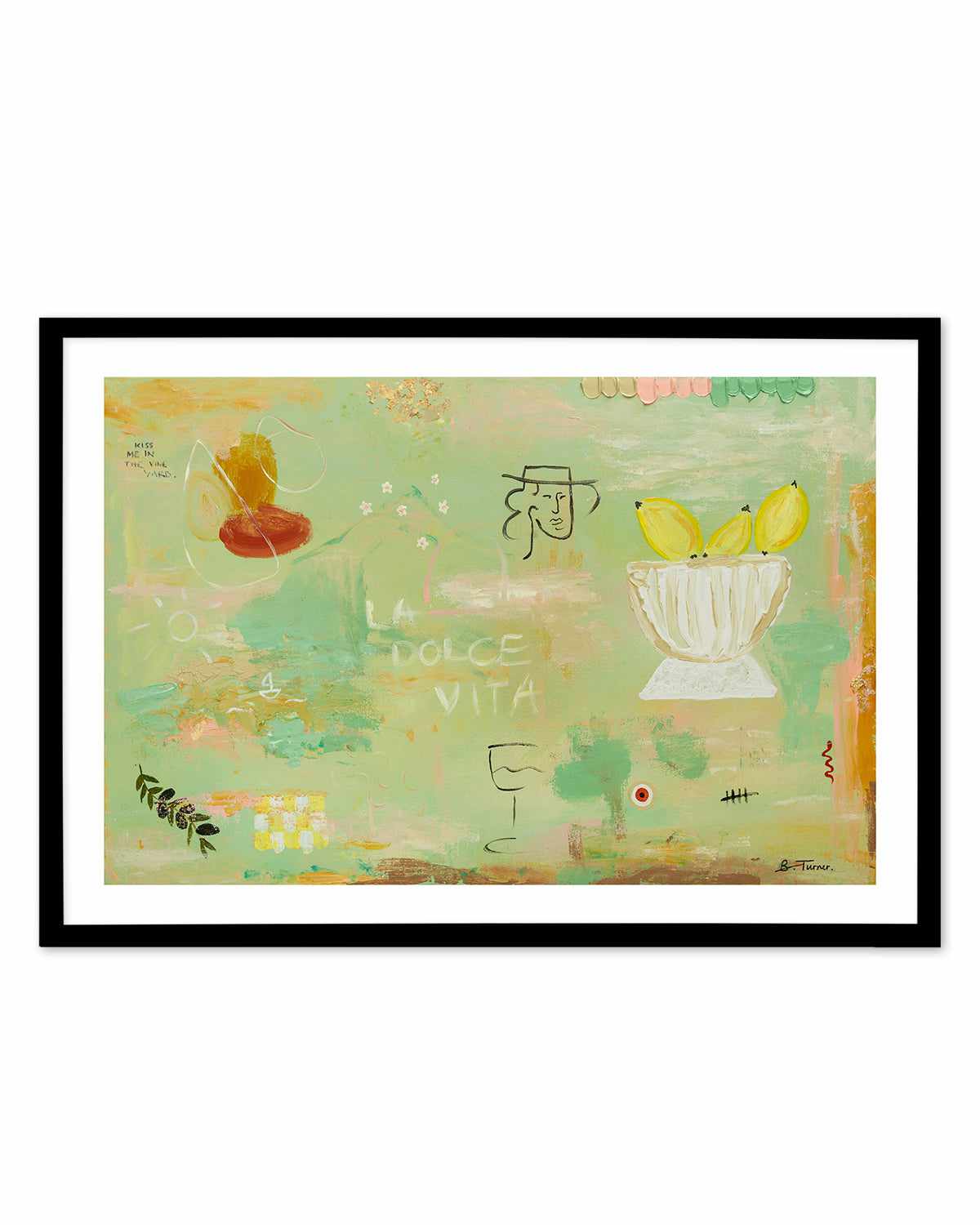 Polvere D'oro by Britney Turner Art Print