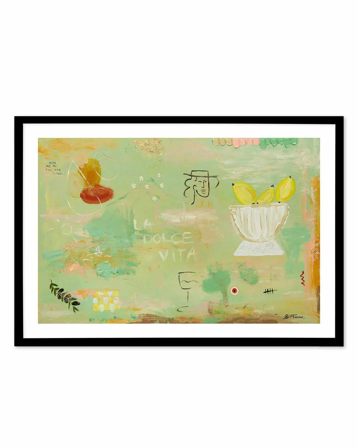 Polvere D'oro by Britney Turner Art Print from Olive et Oriel where you can shop wallpaper and artworks online
