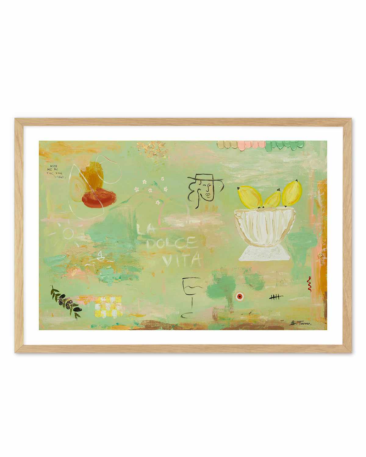 Polvere D'oro by Britney Turner Art Print