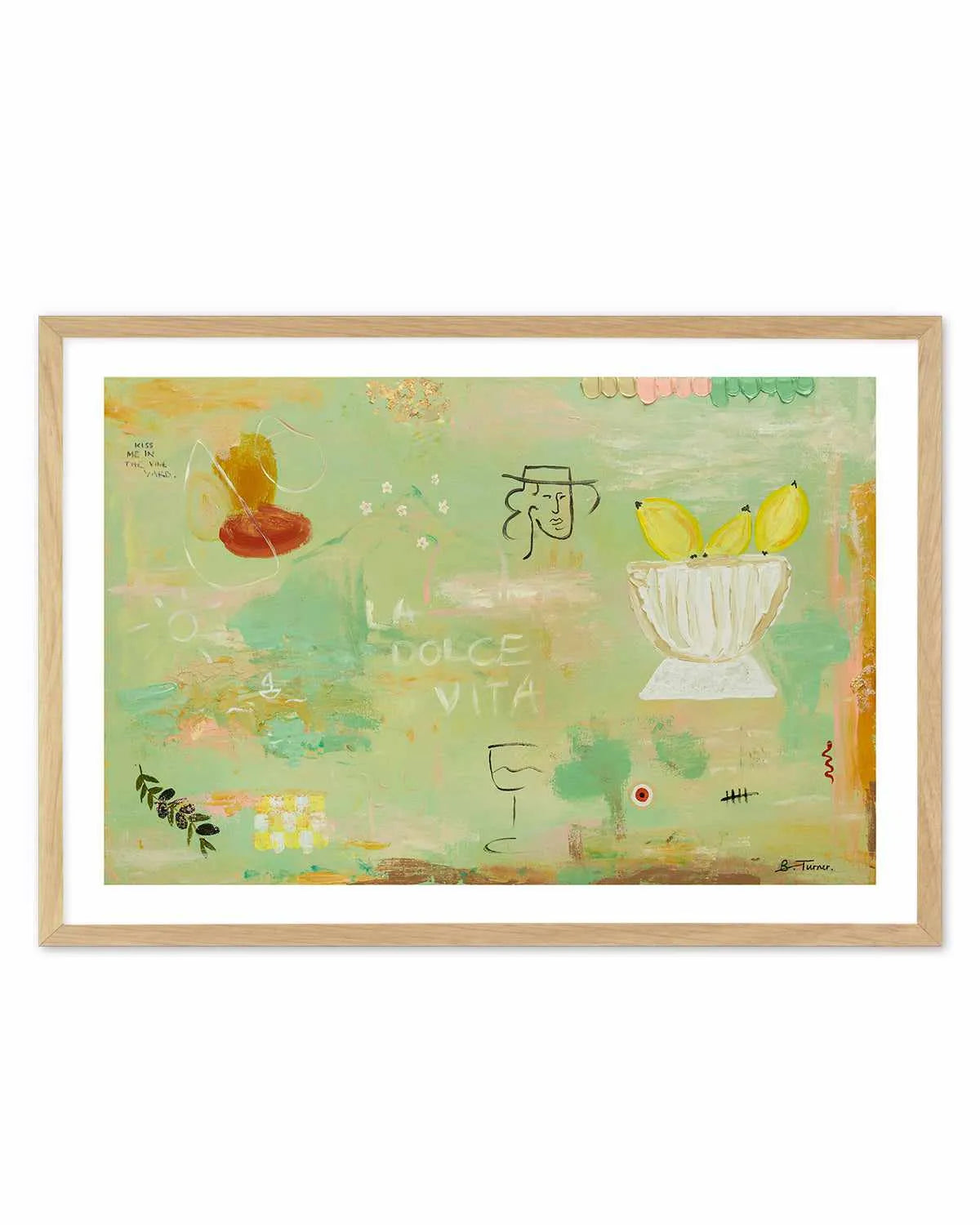 Polvere D'oro by Britney Turner Art Print from Olive et Oriel where you can shop wallpaper and artworks online