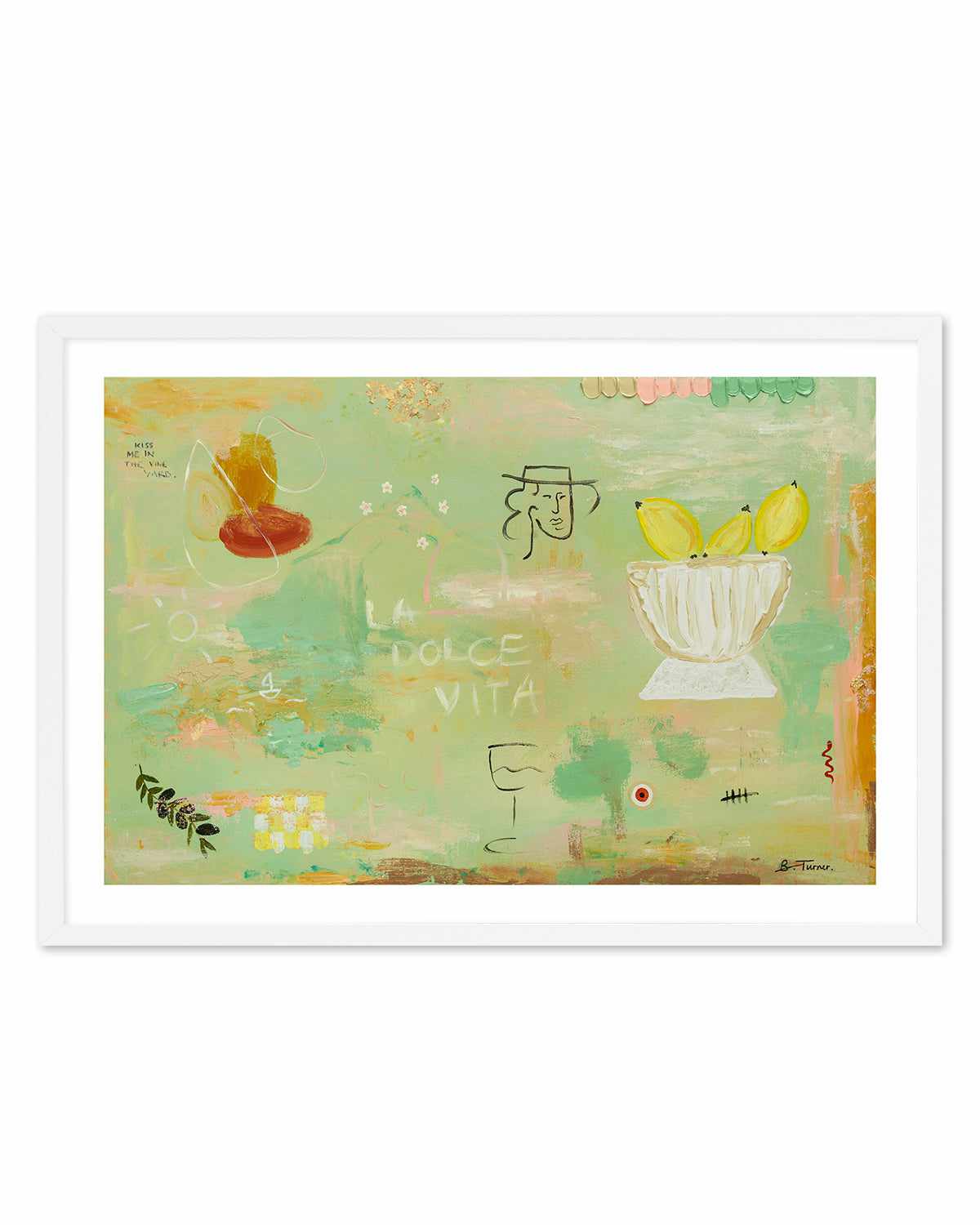 Polvere D'oro by Britney Turner Art Print