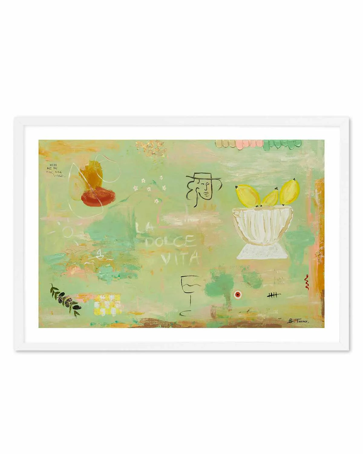 Polvere D'oro by Britney Turner Art Print from Olive et Oriel where you can shop wallpaper and artworks online