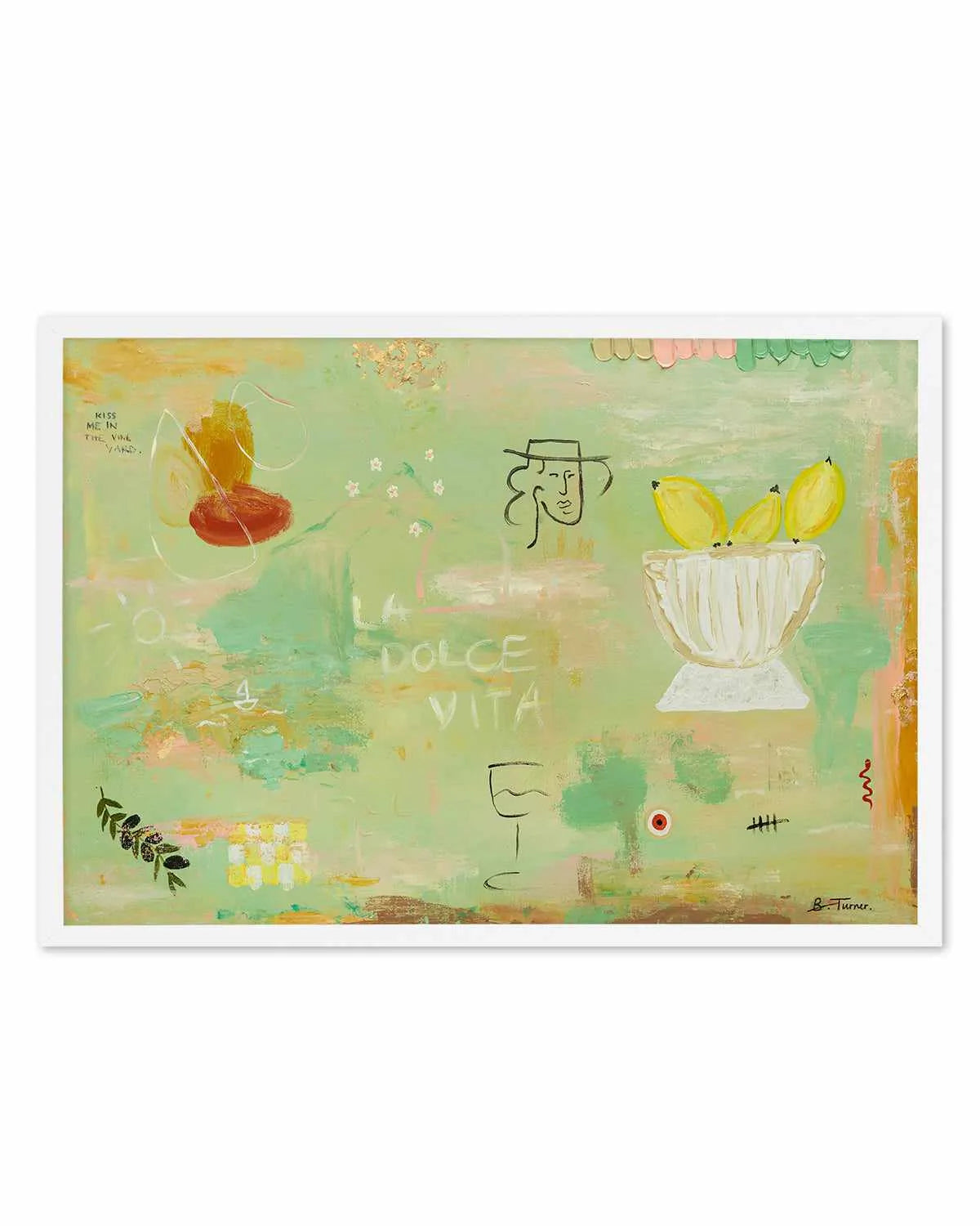 Polvere D'oro by Britney Turner Art Print from Olive et Oriel where you can shop wallpaper and artworks online