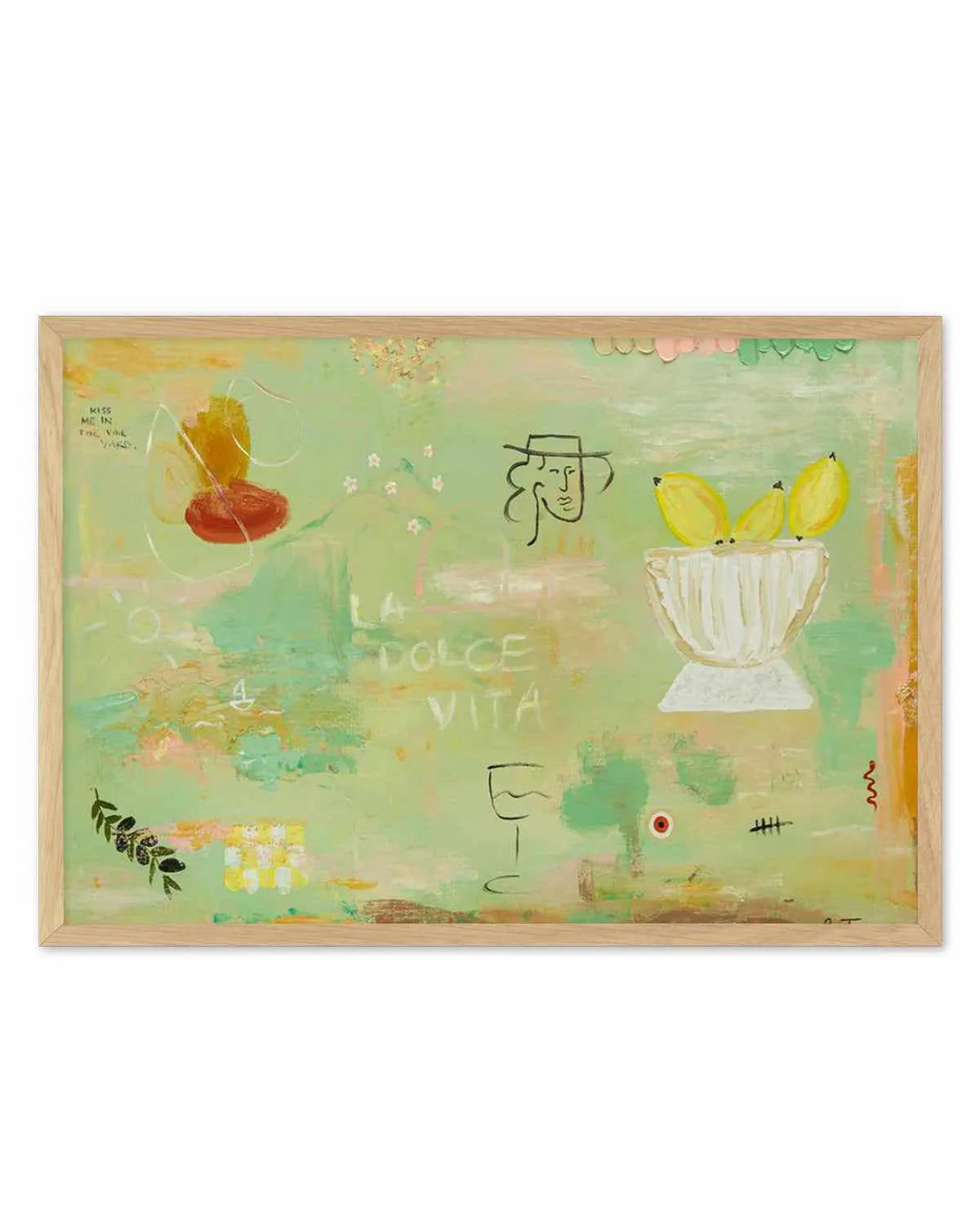 Polvere D'oro by Britney Turner Art Print from Olive et Oriel where you can shop wallpaper and artworks online