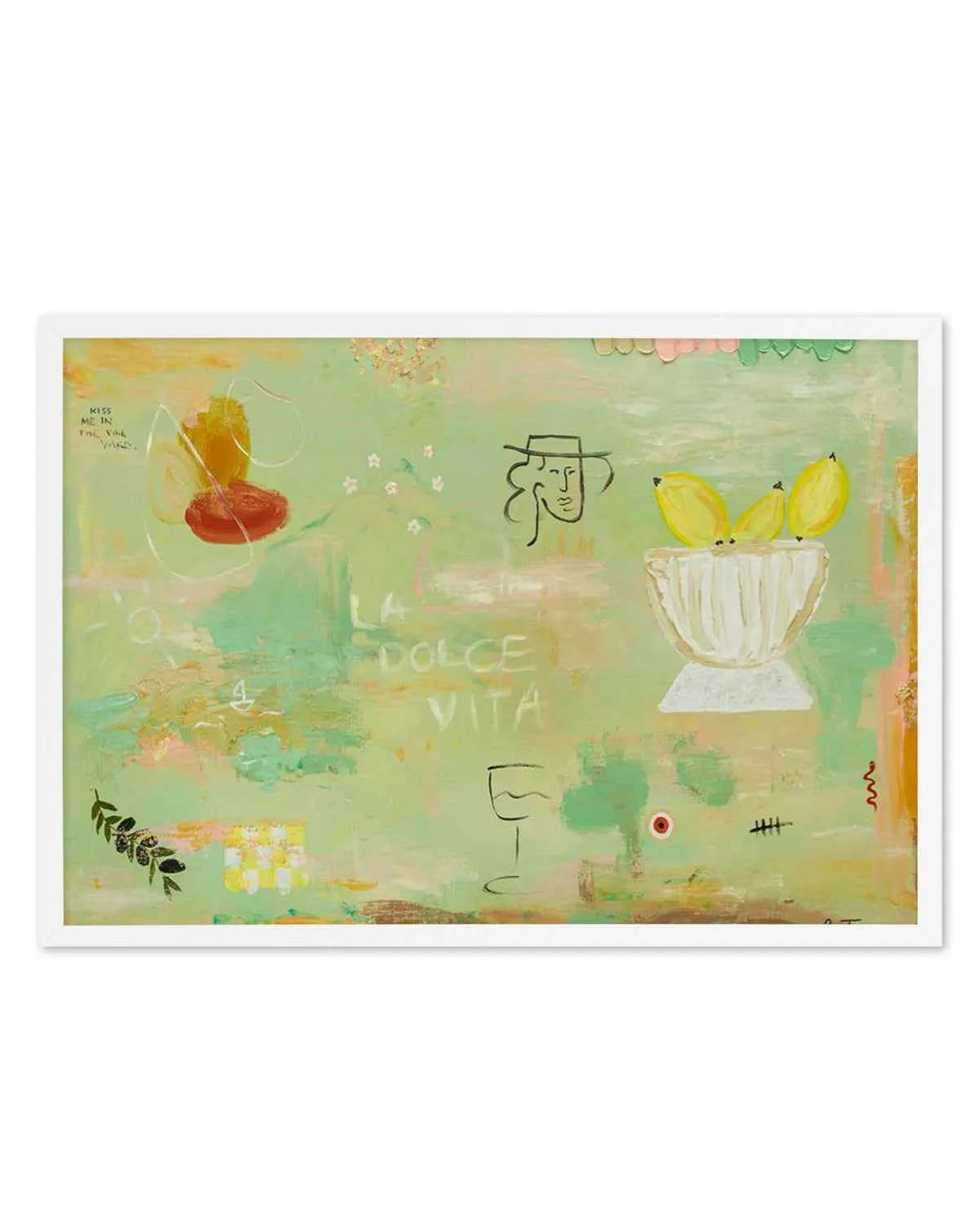 Polvere D'oro by Britney Turner Art Print from Olive et Oriel where you can shop wallpaper and artworks online